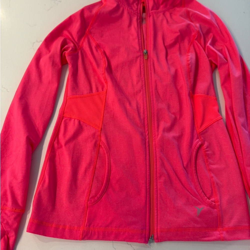 Old Navy Women's Vibrant Neon Pink Jacket